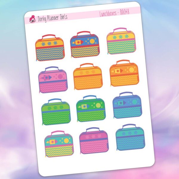 Lunchboxes Planner Stickers