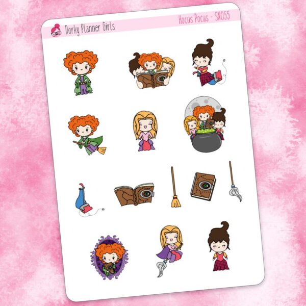 Hocus Pocus Planner Stickers