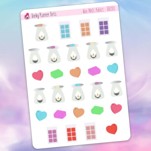 Wax Addict Planner Stickers