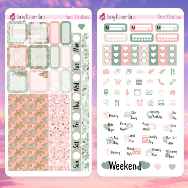 Sweet Christmas Hobonichi Weeks Kit