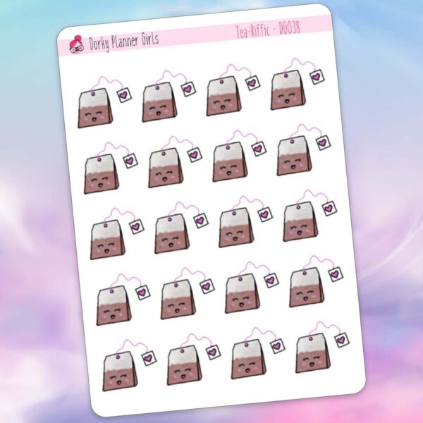 Tea-rific Planner Stickers