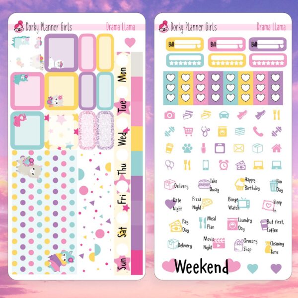 Drama Llama Hobonichi Weeks Kits