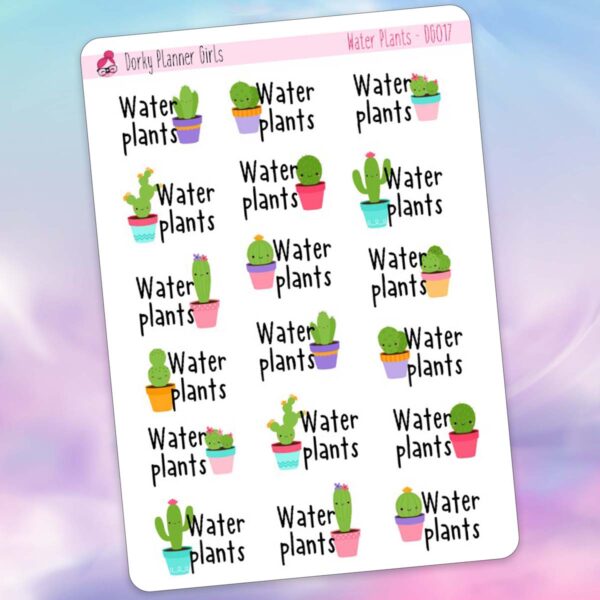 Water Plants Stickers