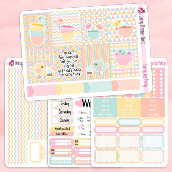 Spring Tea Party Weekly Kit