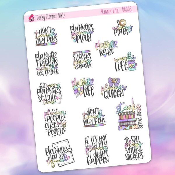 Planner Life Stickers