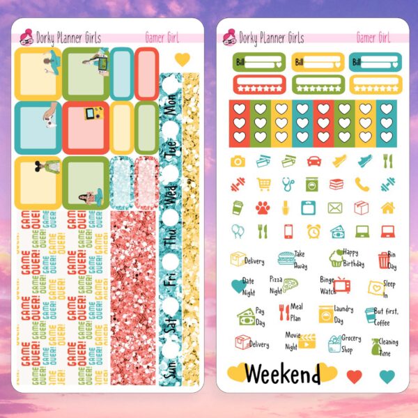 Gamer Girl Hobonichi Weeks Kit