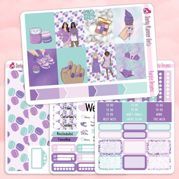 Purple Dreams Weekly Kit