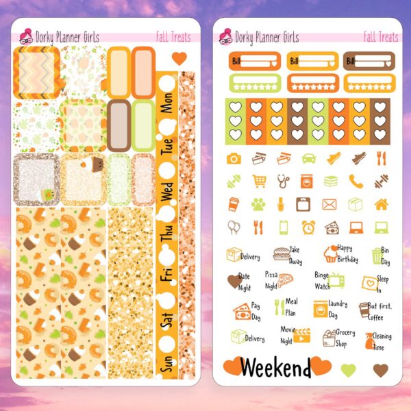 Fall Treats Hobonichi Weeks Kit