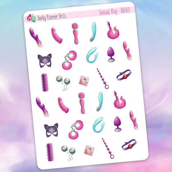 Sensual Play Planner Stickers