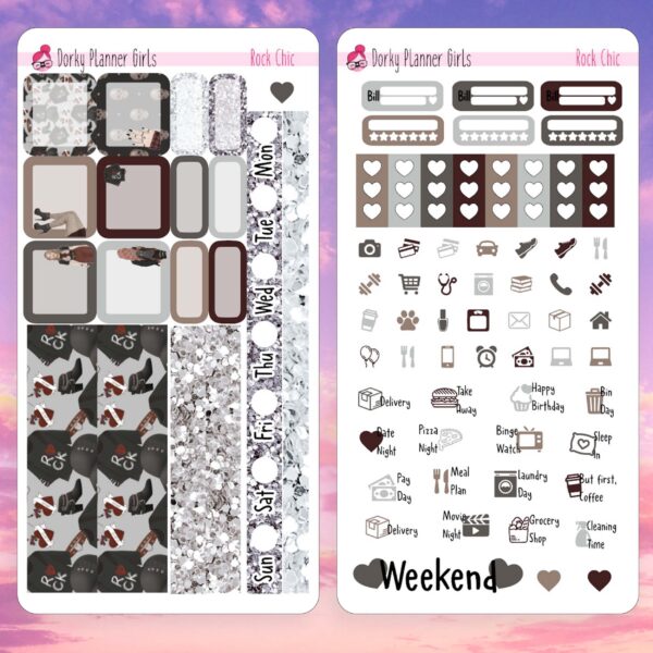 Rock Chic Hobonichi Weeks Kit