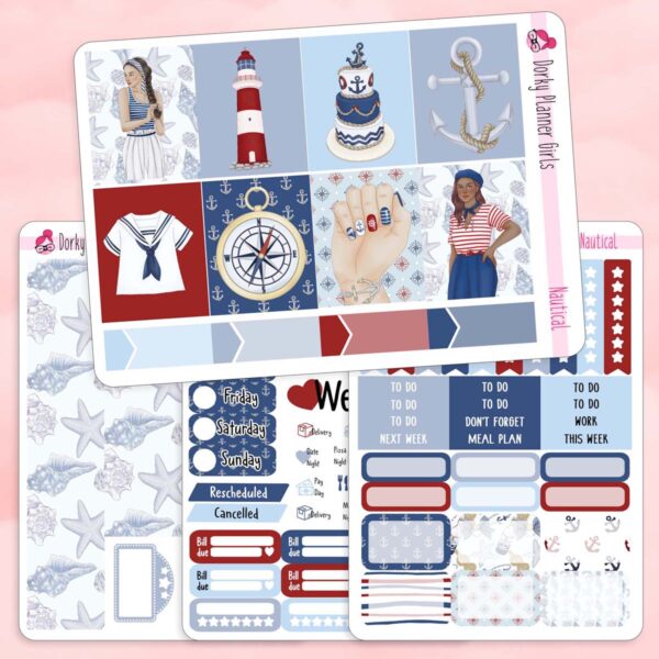 Nautical Weekly Kit