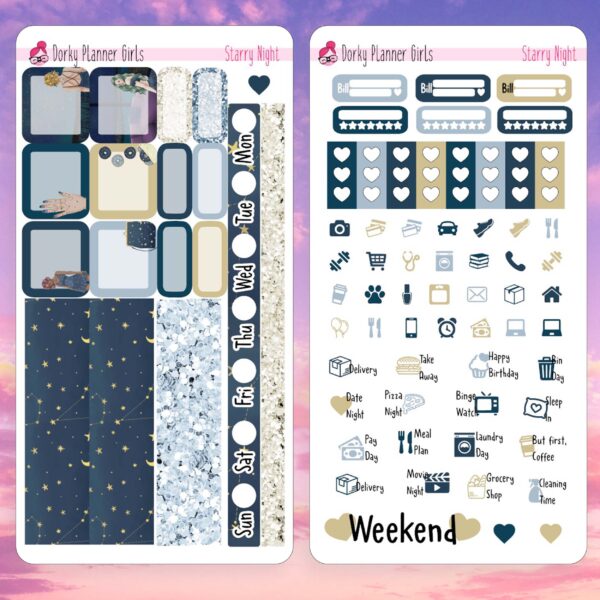 Starry Night Hobonichi Weeks Kit