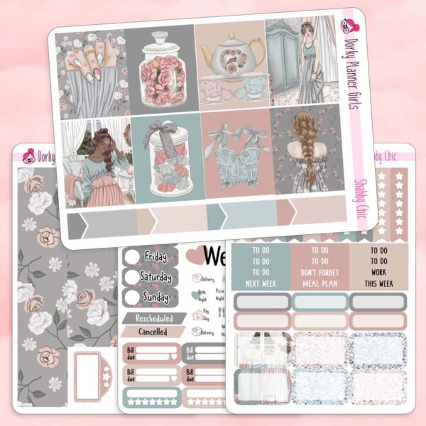 Shabby Chic Weekly Kit