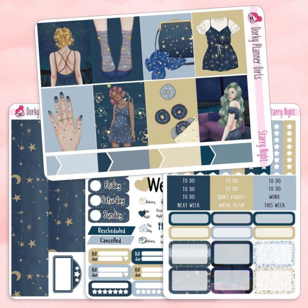 Starry Night Weekly Kit