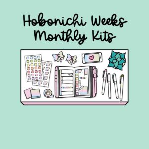 Hobonichi Weeks Monthly Kits