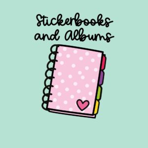 Sticker Books and Albums
