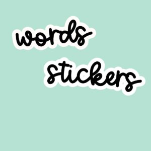 Words Stickers