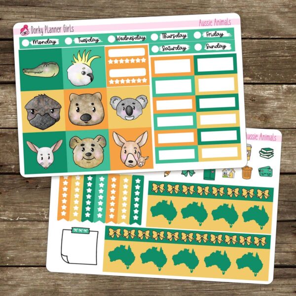 Aussie Animals Hobonichi Cousin Kit