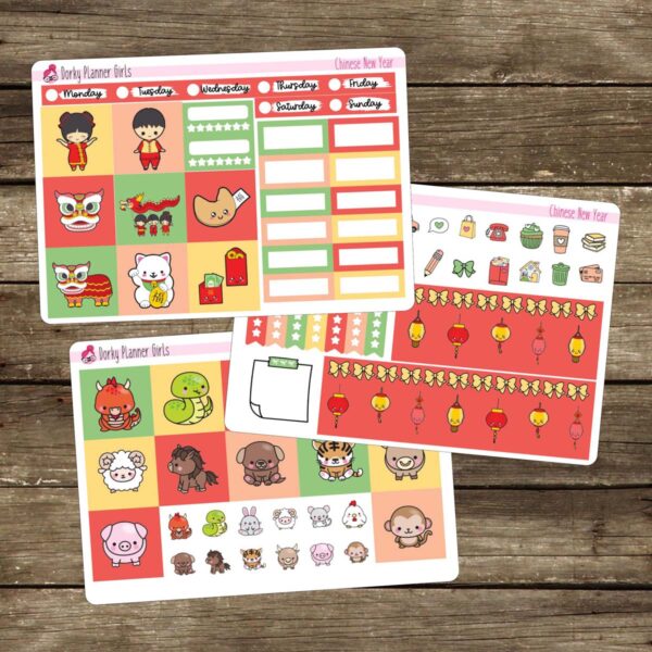 Chinese New Year Hobonichi Cousin Kit