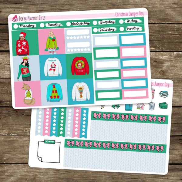 Christmas Jumper Day Hobonichi Cousin Kit