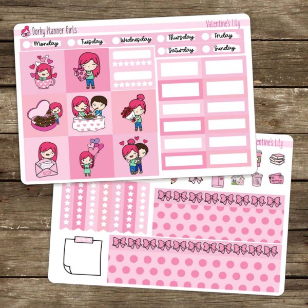 Valentine's Lily Hobonichi Cousin Kit