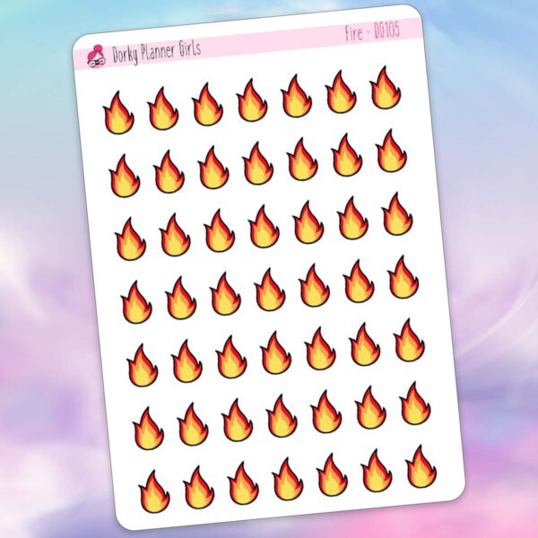 Fire Planner Stickers