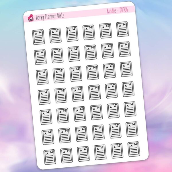 Kindle Planner Stickers