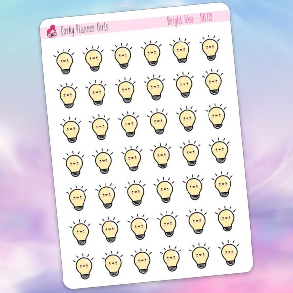 Bright Idea Planner Stickers