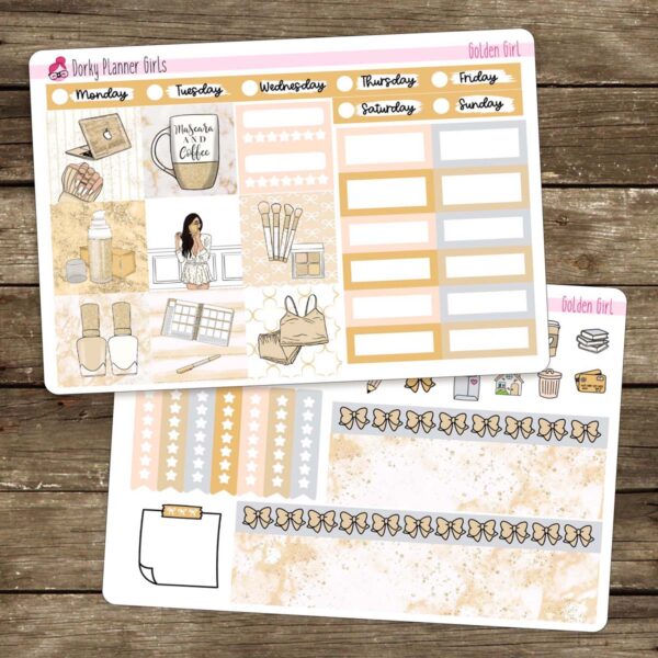 Golden Girl Hobonichi Cousin Kit