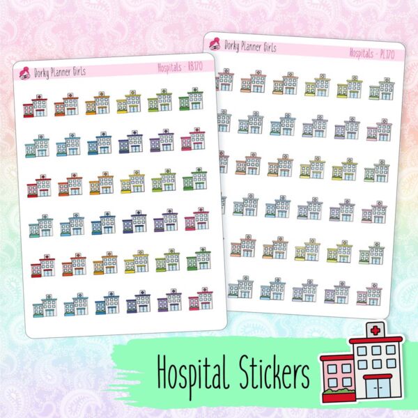 Hospital Planner Stickers