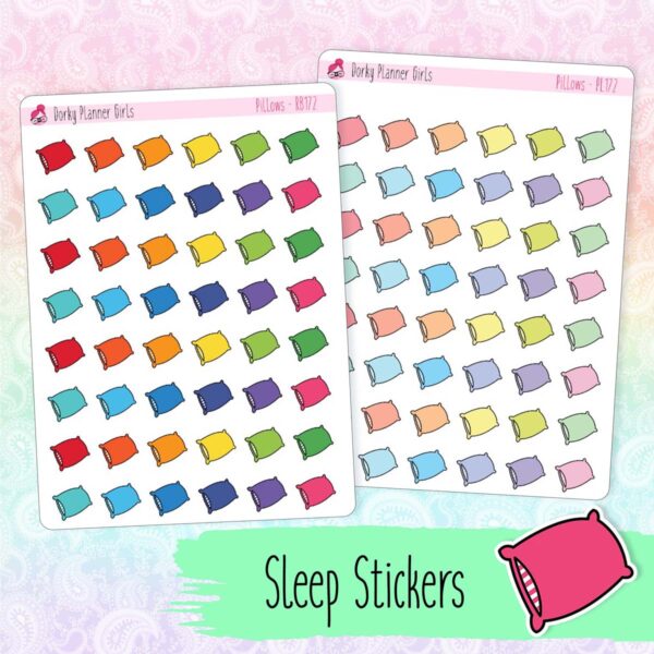 Pillows Planner Stickers