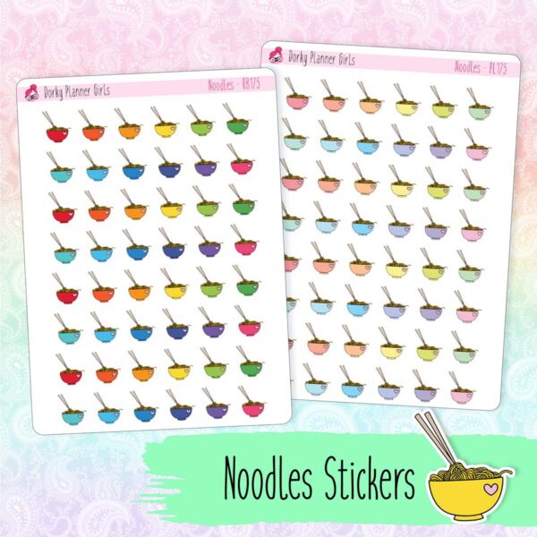 Noodles Planner Stickers