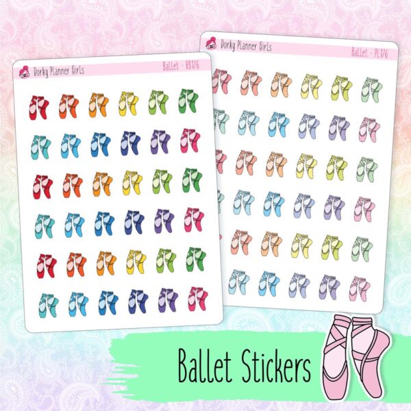 Ballet Planner Stickers