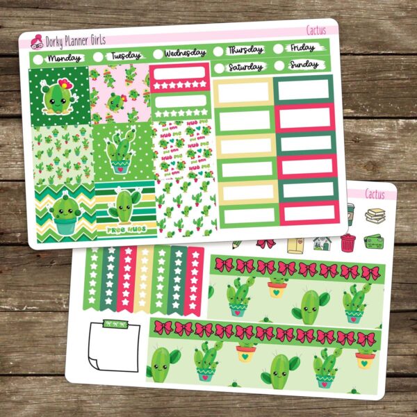 Cactus Hobonichi Cousin Kit