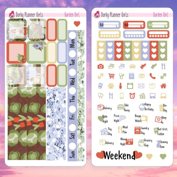 Garden Girl Hobonichi Weeks Kit