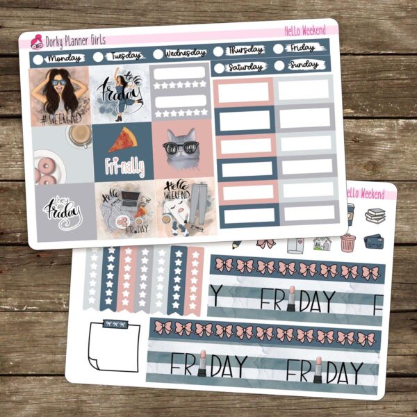 Hello Weekend Hobonichi Cousin Kit
