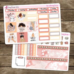 Not a Morning Person Hobonichi Cousin Kit