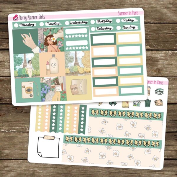 Summer in Paris Hobonichi Cousin Kit