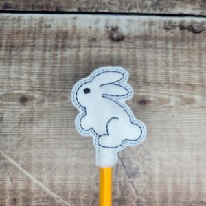 Sweet Bunny Pencil Topper
