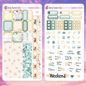 Summer in Paris Hobonichi Weeks Kit
