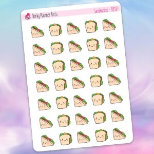 Sandwiches Planner Stickers