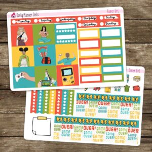 Gamer Girl Hobonichi Cousin Kit