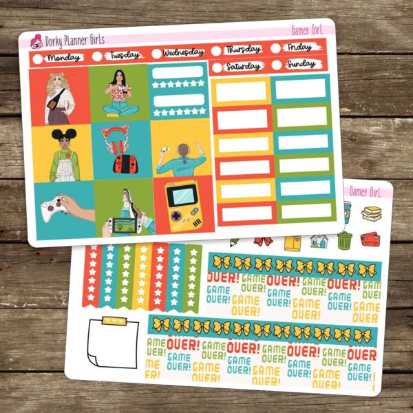 Gamer Girl Hobonichi Cousin Kit