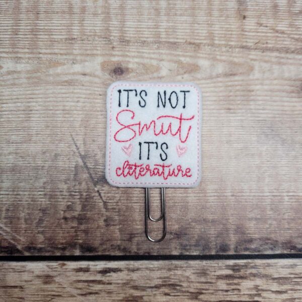 It's not Smut, it's Cliterature Planner Clip