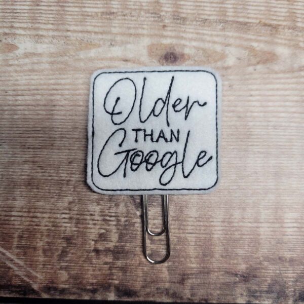 Older than Google Planner Clip