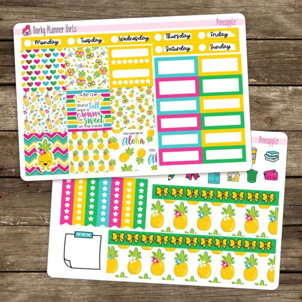 Pineapple Hobonichi Cousin Kit