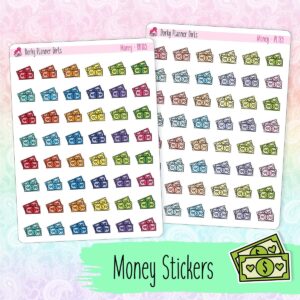 Paper Money Planner Stickers
