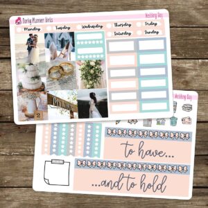 Wedding Day Hobonichi Cousin Kit