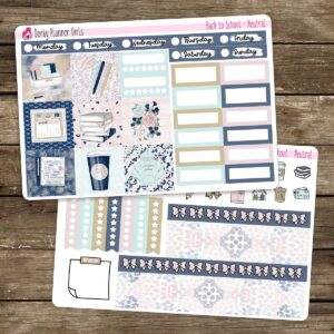 Back to School, Neutral Hobonichi Cousin Kit