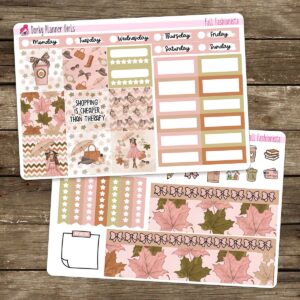 Fall Fashionista Hobonichi Cousin Kit